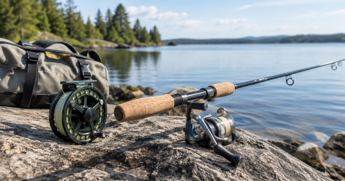 Is a hand reel more portable than a travel spin combo?