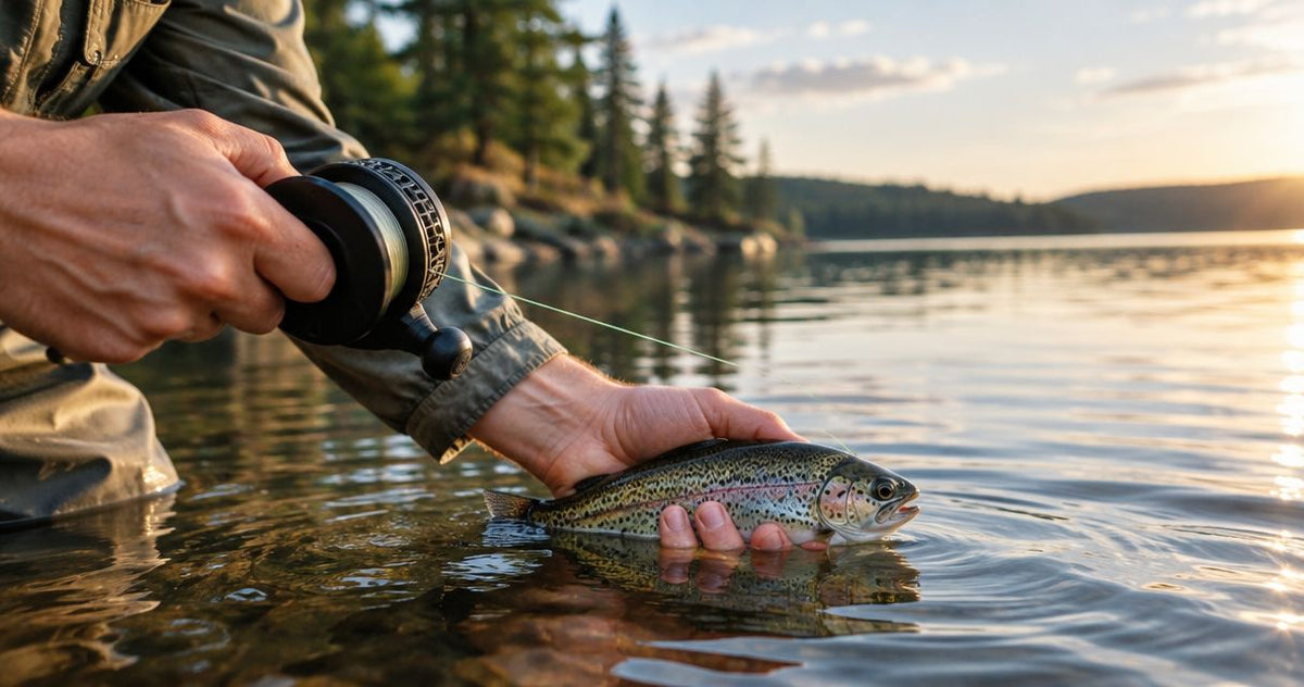 Is hand reel fishing good for catch and release?
