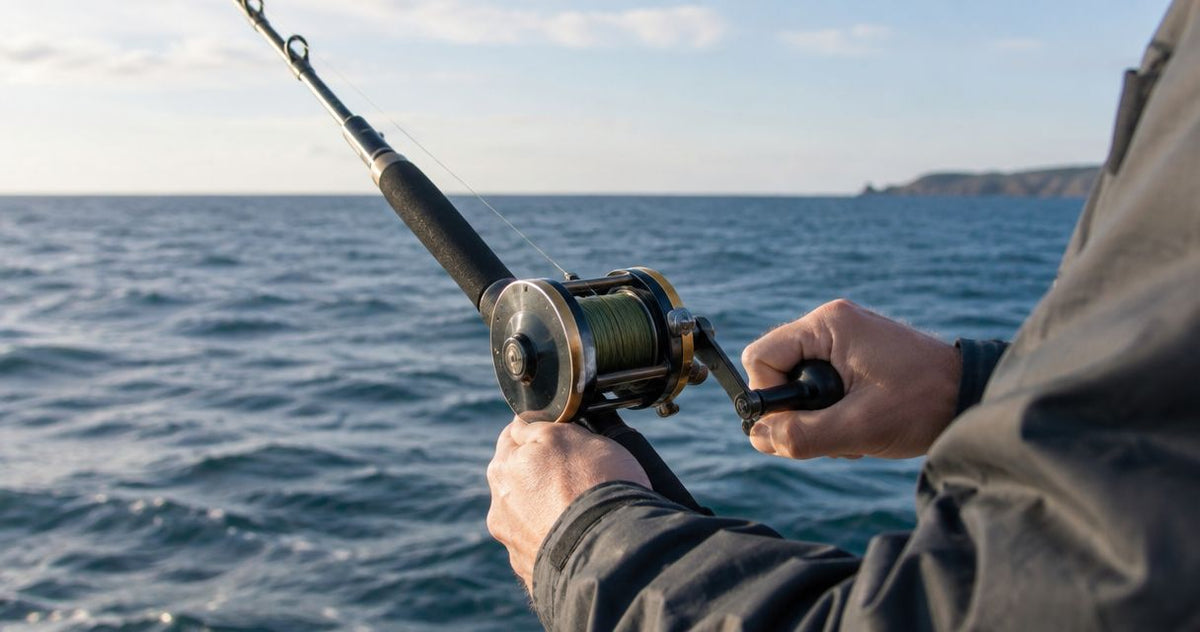 Can a hand reel be used for jigging?