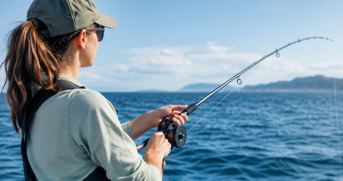 How long does it take to learn hand reel fishing?