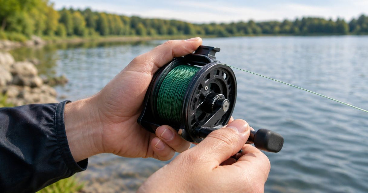 Can you use braided line on a hand reel?