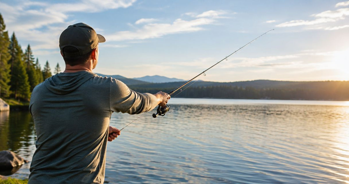 Does a hand reel cast as far as a spinning rod?