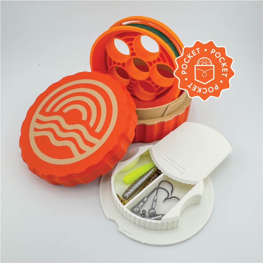GoReel Rodless Hand Reel Fishing Kit (Pocket) - Pond