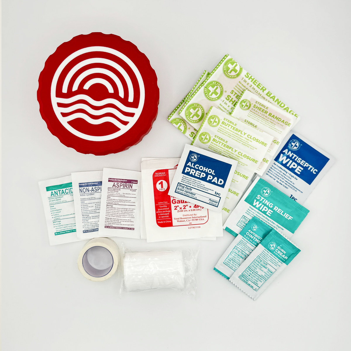 GoAid Mini First Aid Kit – Crystal Creek Gear