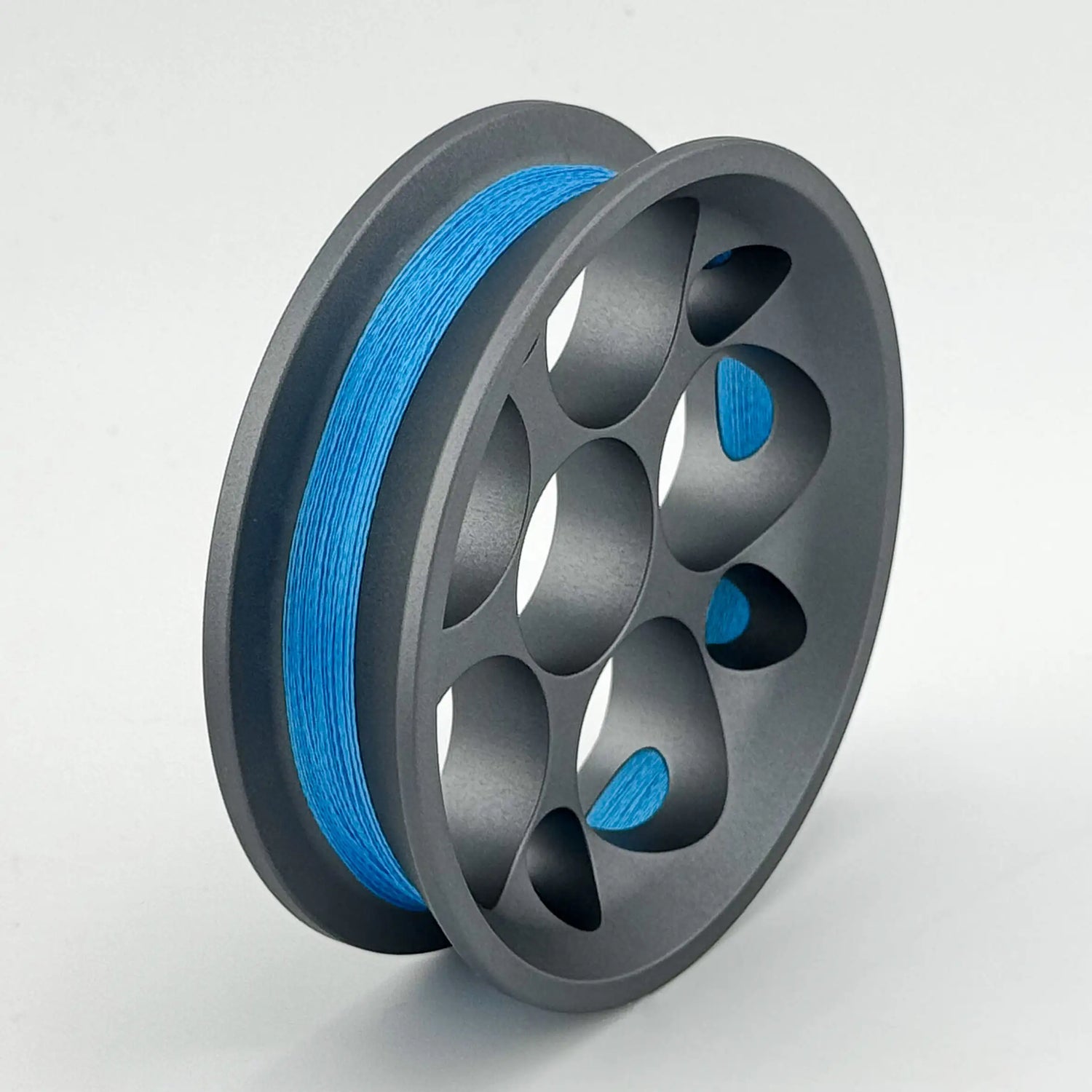 GoReel Pro Gunmetal Side Veiw