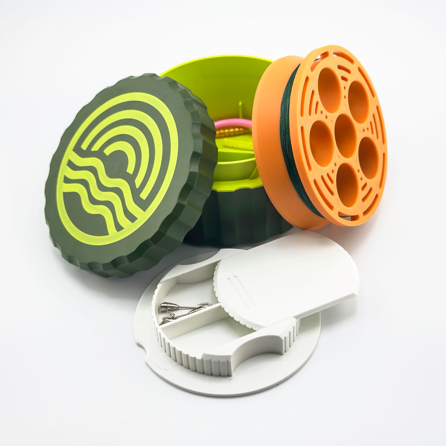 GoReel Rodless Hand Reel Fishing Kit - River