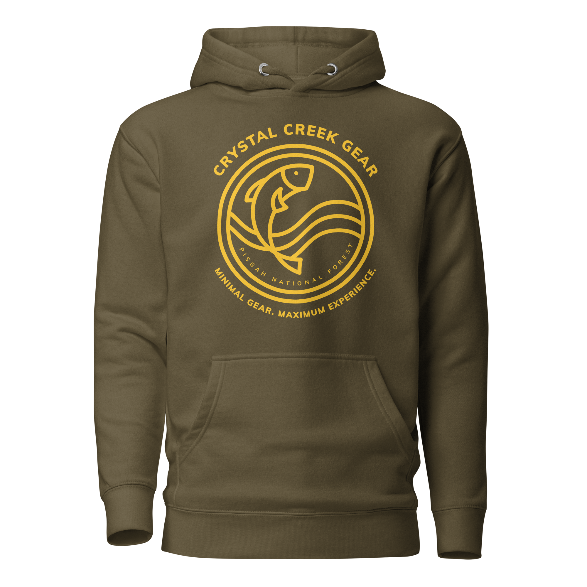 Crystal Creek Gear - Fish Pisgah Unisex Hoodie - Crystal Creek Gear