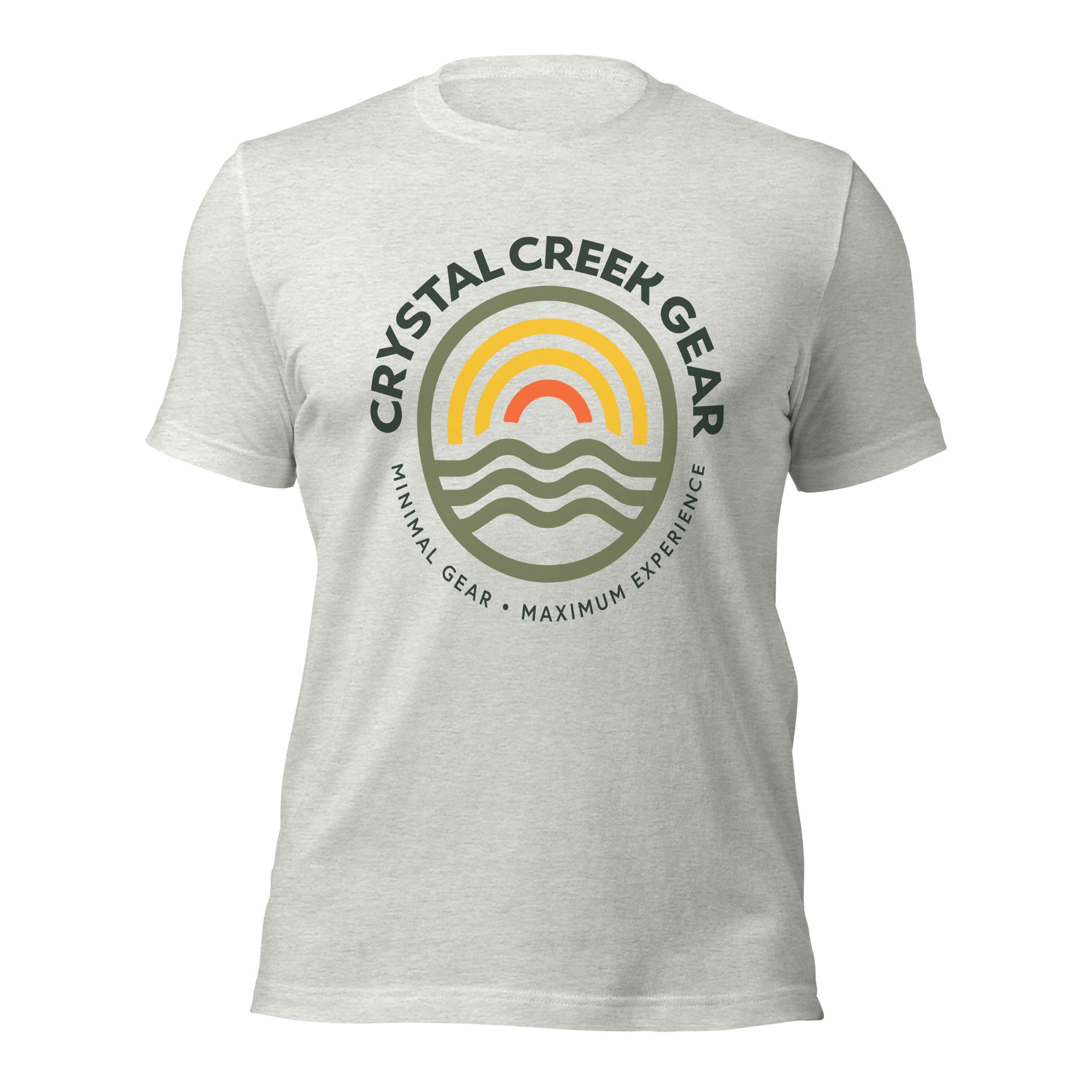 Crystal Creek Gear Fog Green T-Shirt - Crystal Creek Gear