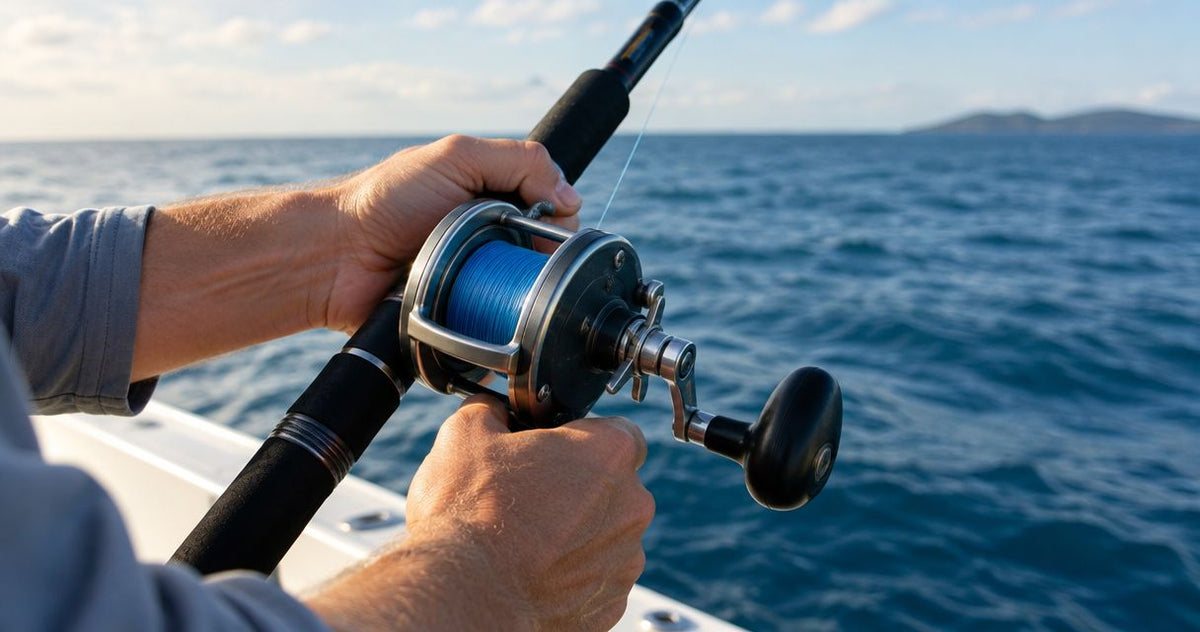 Can you use a hand reel for saltwater fishing?