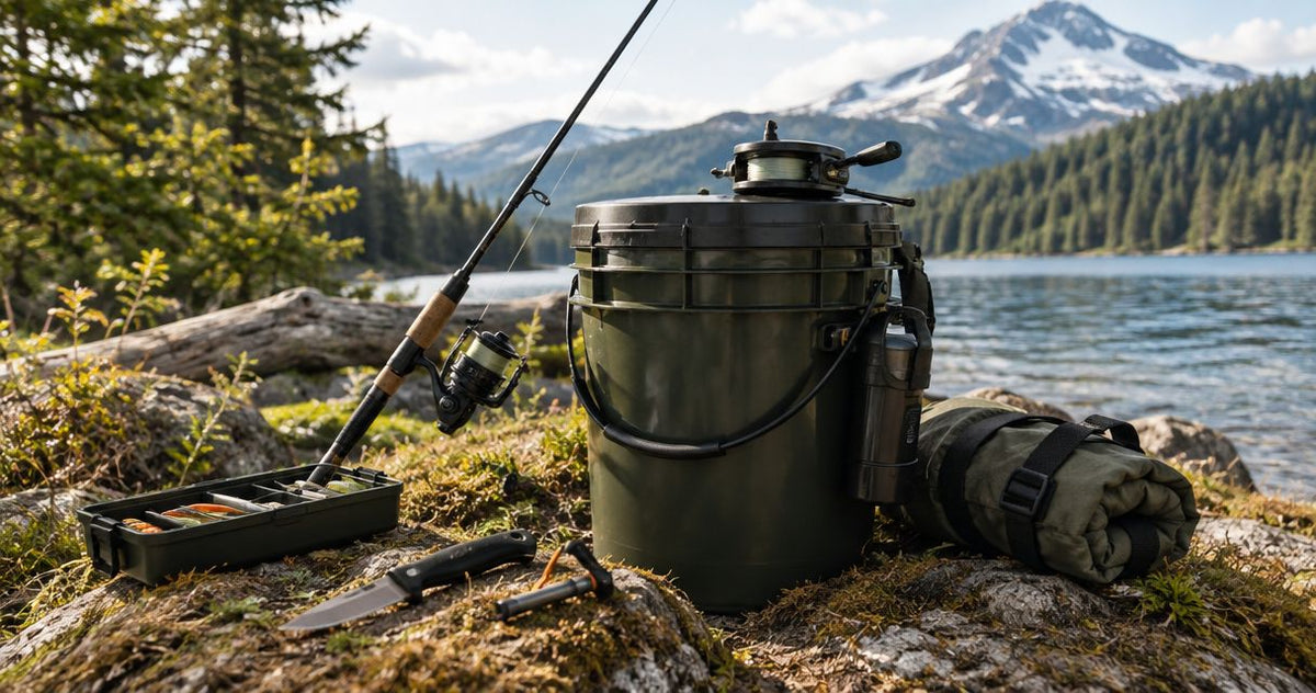 Building a bug-out fishing system: GoReel and PNW Bushcraft bucket