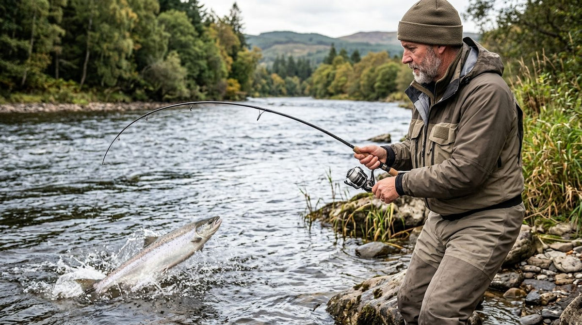 Can a compact fishing rod handle big fish?