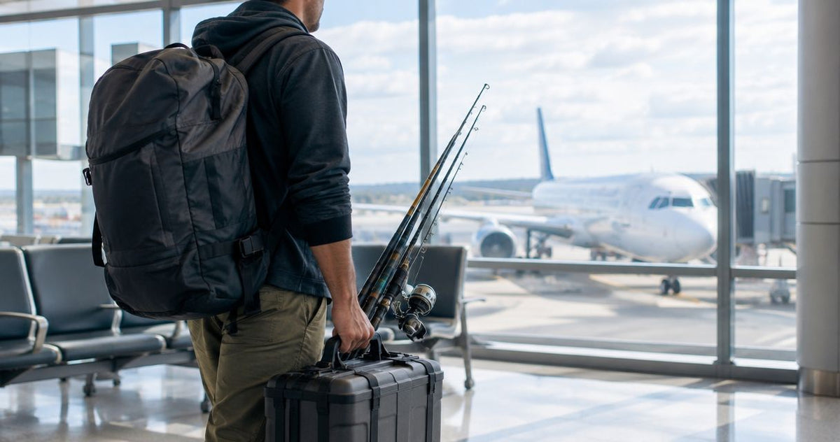 Can you travel with a fishing kit on a plane?