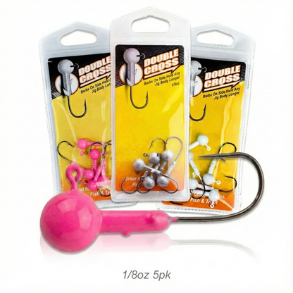 Double Cross Jig Head 1/8oz 5pk