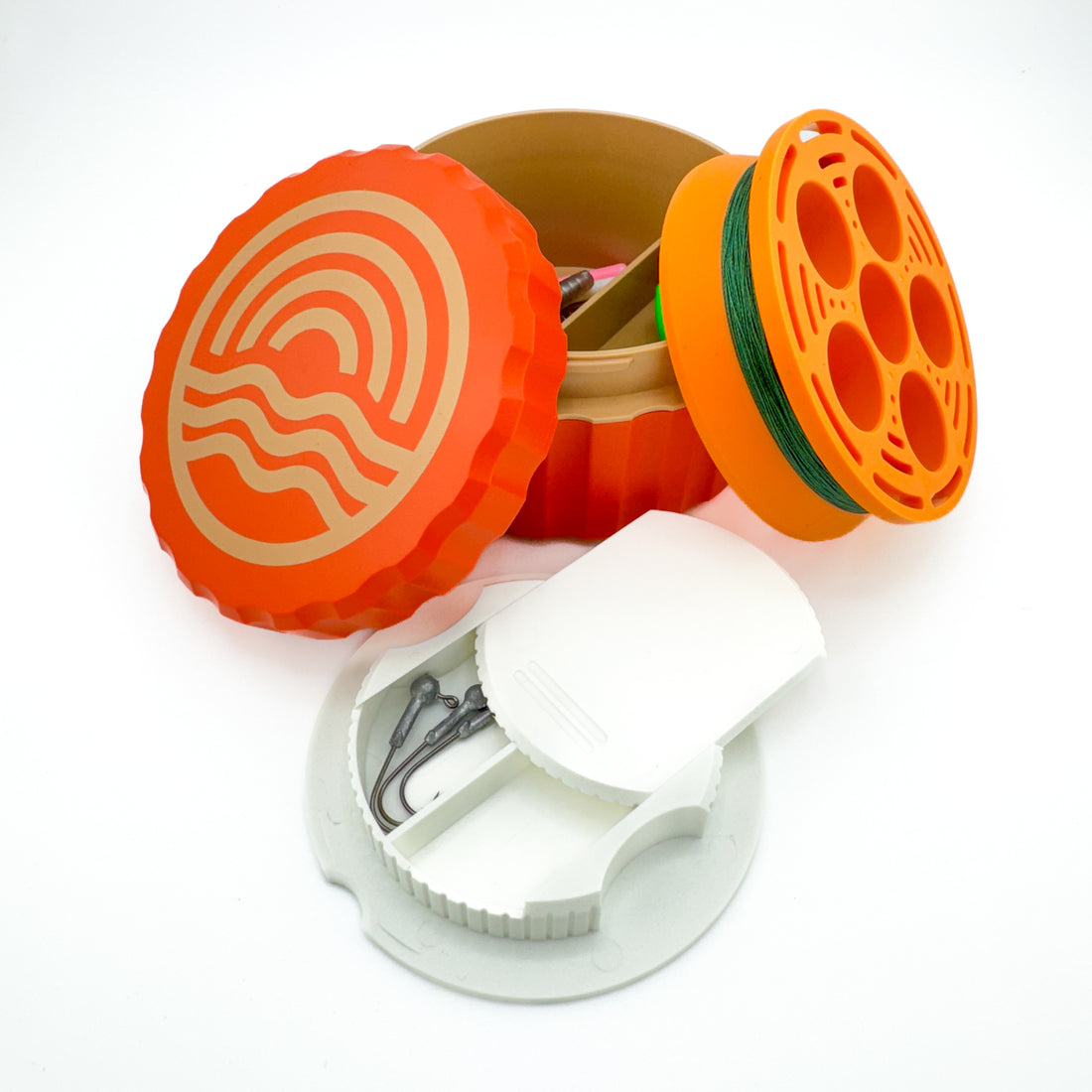 GoReel Rodless Hand Reel Fishing Kit - Pond