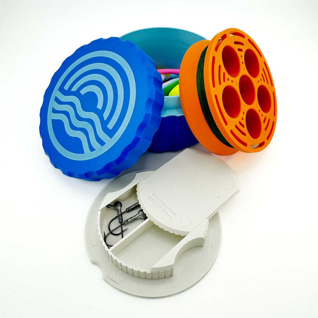 GoReel Rodless Hand Reel Fishing Kit - Lake