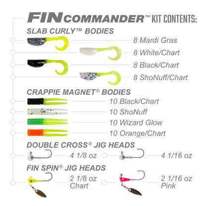 Crappie Magnet Fin Commander Kit