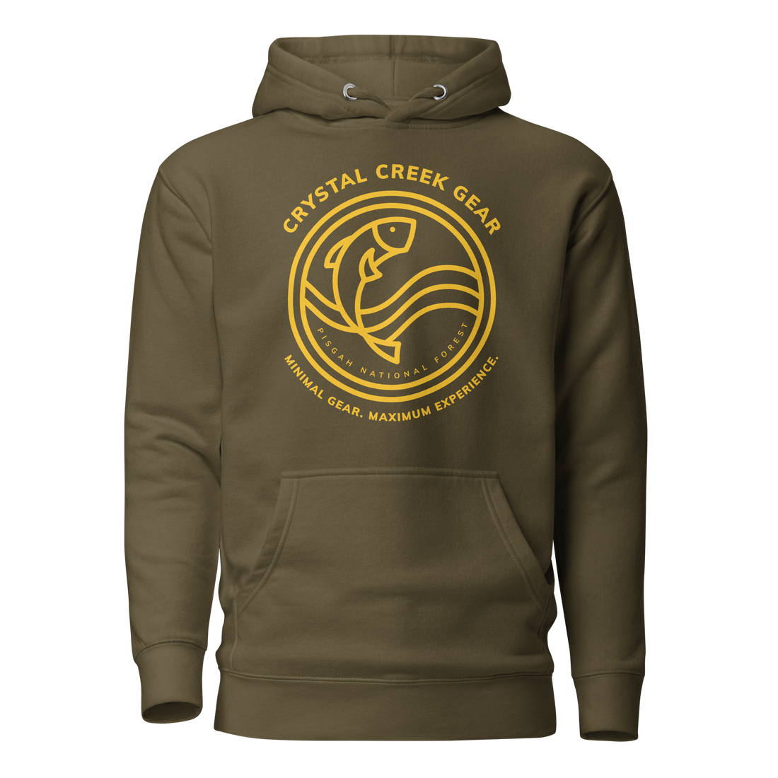 Crystal Creek Gear - Fish Pisgah Unisex Hoodie - Crystal Creek Gear